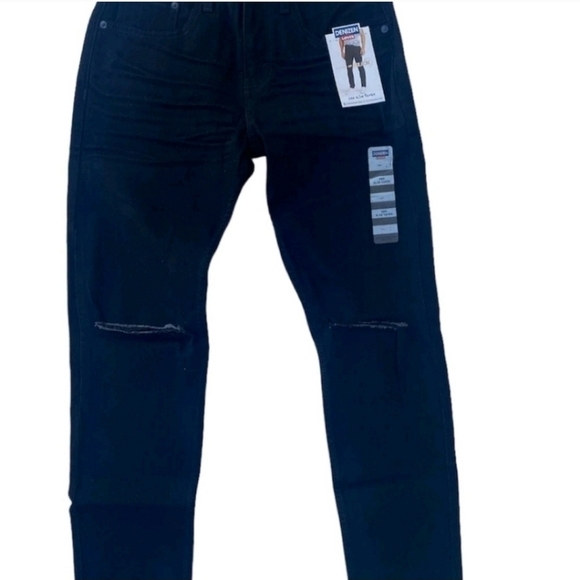 Levi's Men's 286 Slim Taper Amped Up Flex Black Jeans 32x32  New Grunge Street - Picture 9 of 9